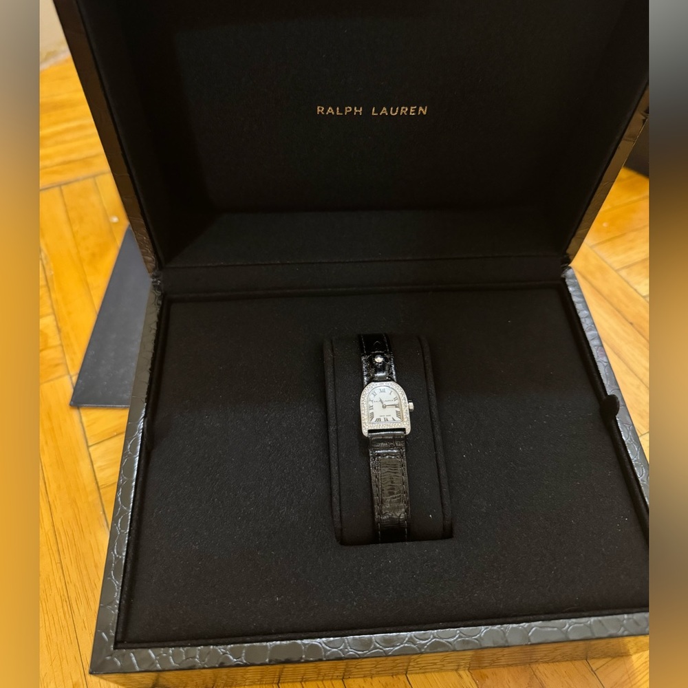 $5050 Ralph Lauren Diamond min steel watch